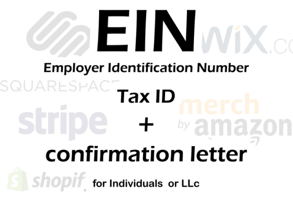 Get your EIN number from the IRS