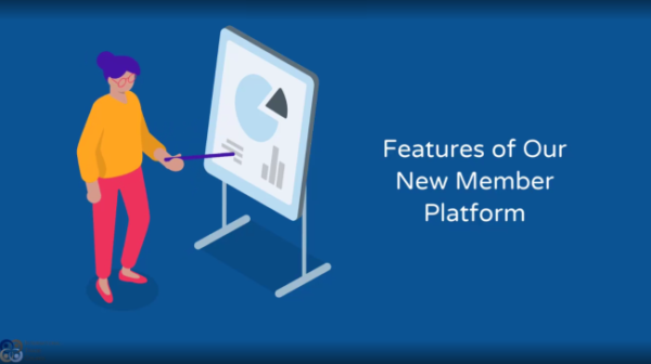 Features of new member website